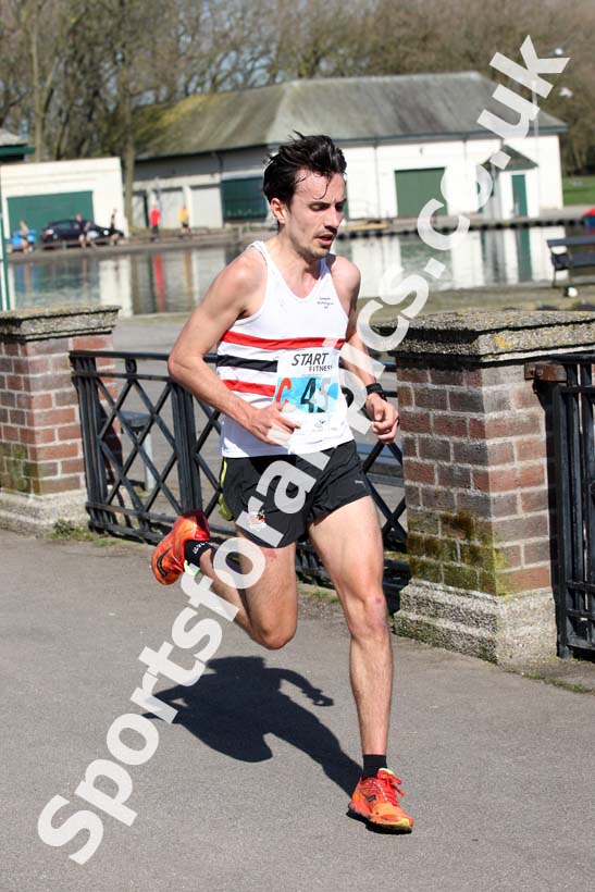 Mens Northern 12 Stage Road Relay, Stanley Park, Blackpool. Photo: David T. Hewitson/Sports for All Pics